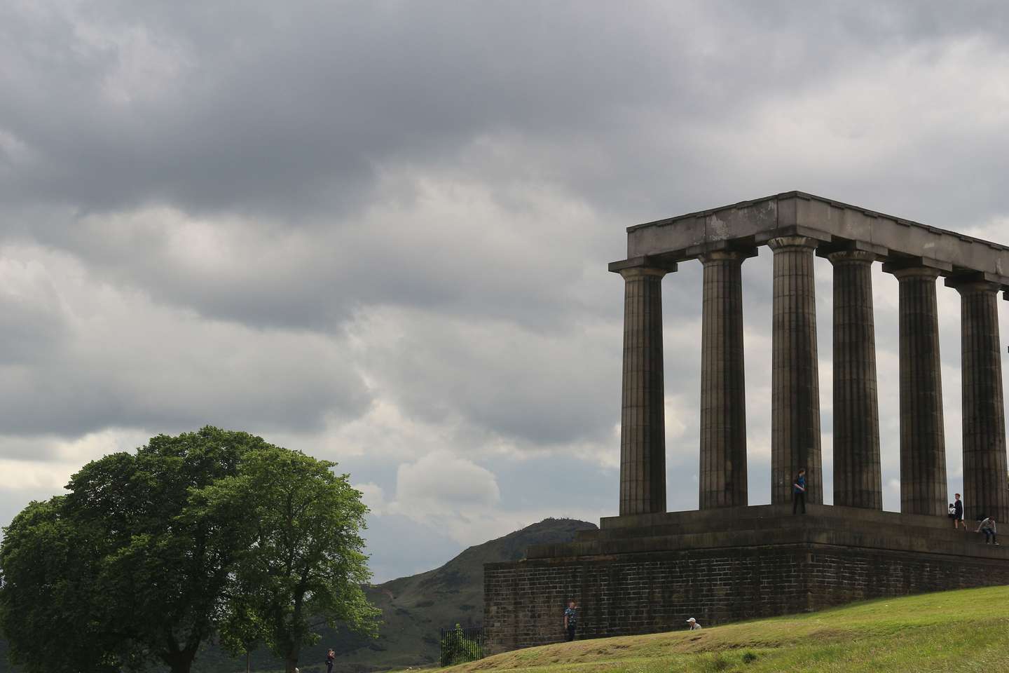 Calton Hill in Edinburgh